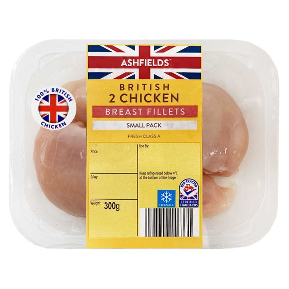 Ashfield Farm 2 Chicken Breast Fillets 300g