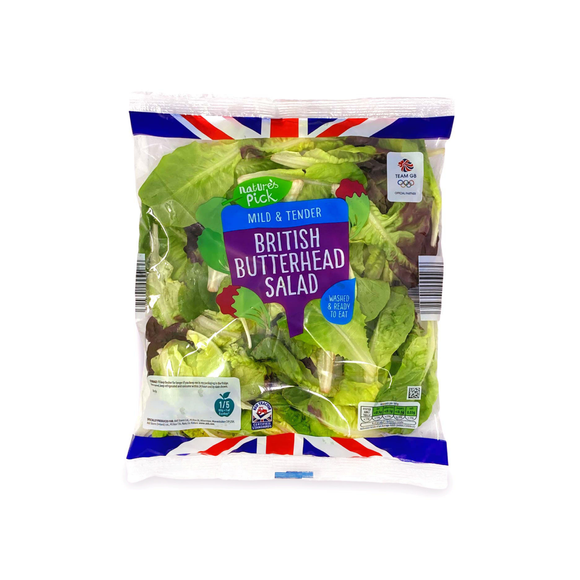 Nature's Pick British Butterhead Salad 100g