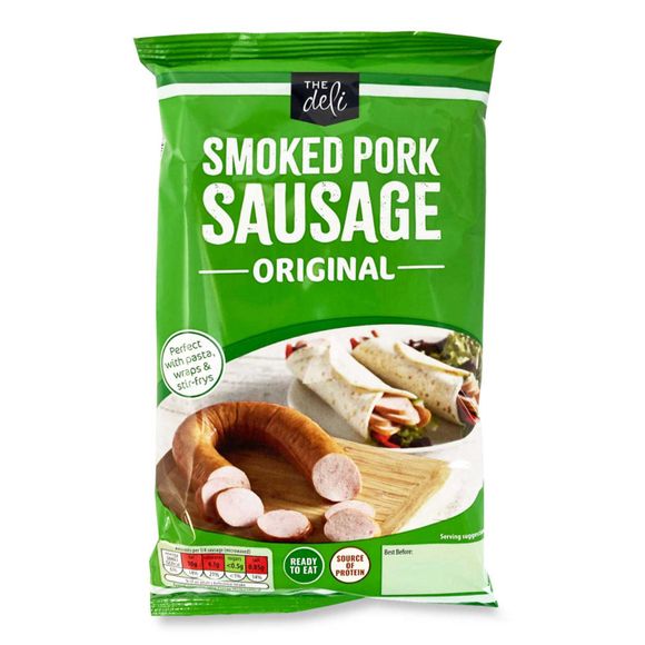 The Deli Smoked Pork Sausage 200g