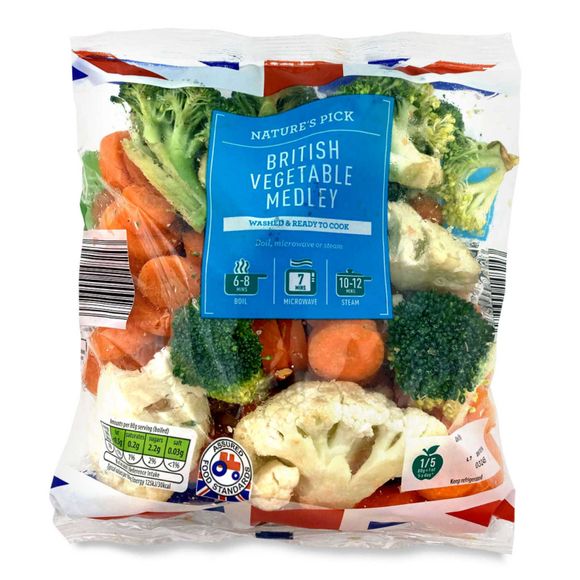 Nature's Pick Vegetable Medley 480g