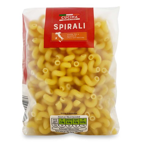 Cucina Spirali Pasta 500g