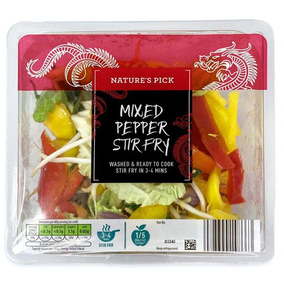 Nature's Pick Mixed Pepper Stir Fry 300g