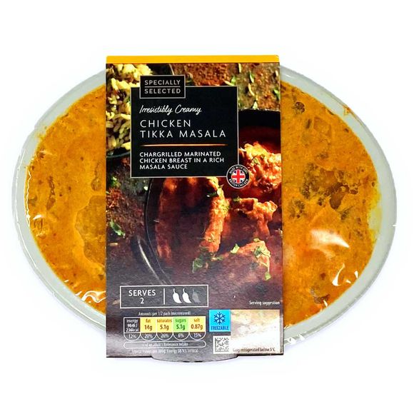 Specially Selected Irresistibly Creamy Chicken Tikka Masala 350g