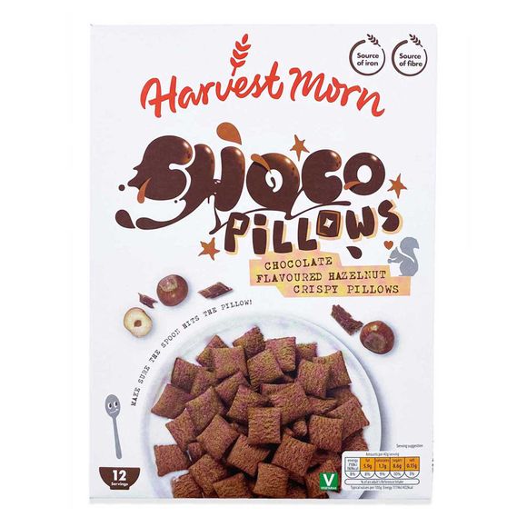 Harvest Morn Choco Pillows Cereal 500g