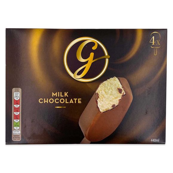 Gianni's Milk Chocolate 4x110ml