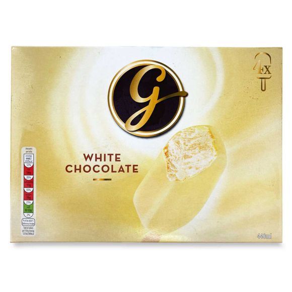 Gianni's White Chocolate 4x110ml