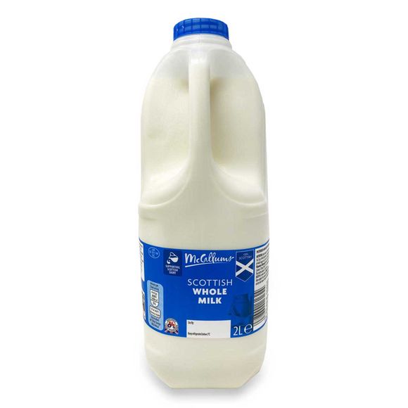 McCallums Scottish Whole Milk 2l