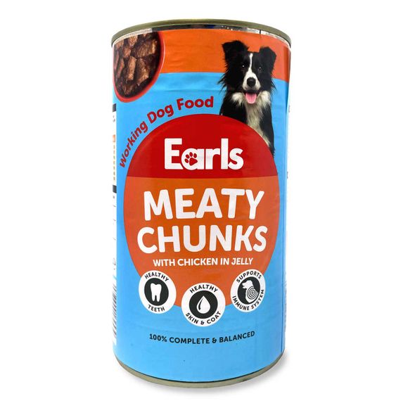 Earls Dog Can Large - Chicken In Jelly 1.24kg