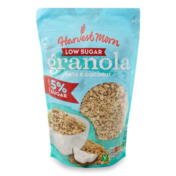 Harvest Morn Low Sugar Granola 500g