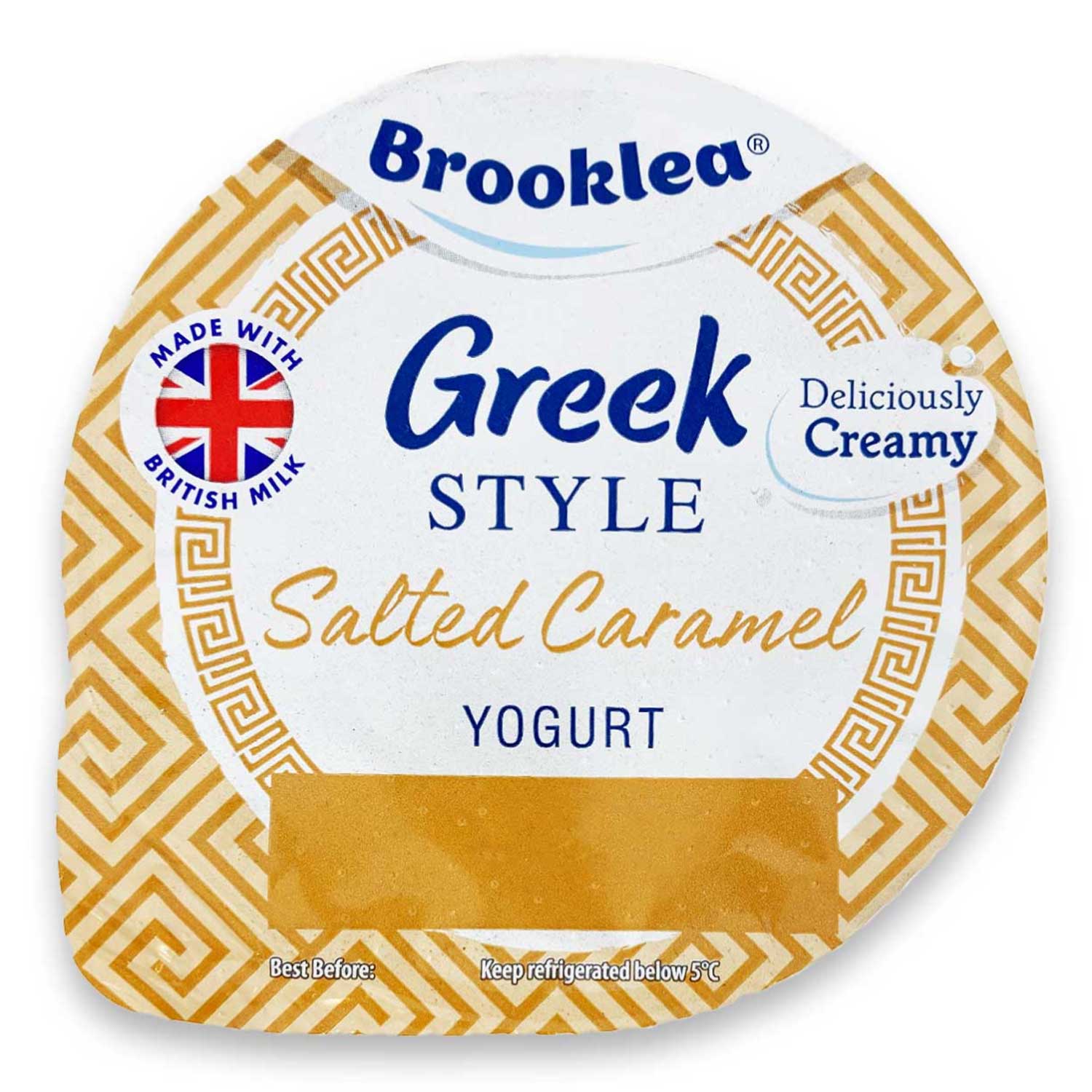 Brooklea Greek Style Salted Caramel Yogurt 450g