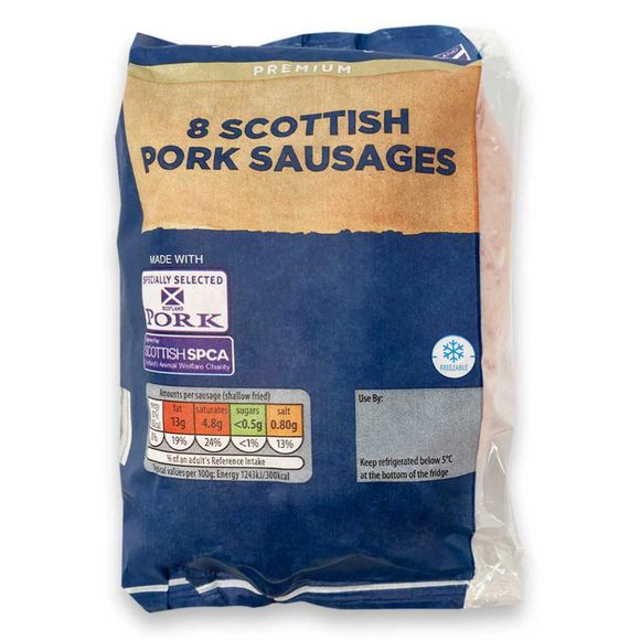 Macaulay's Premium 8 Scottish Pork Sausages 454g