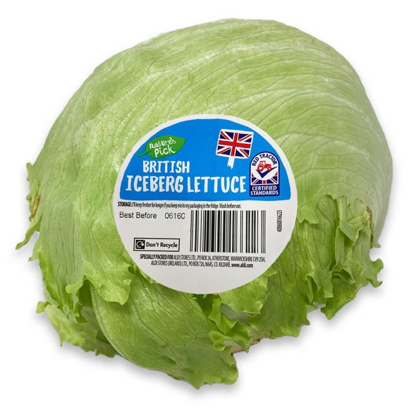 Nature's Pick Iceberg Lettuce Each