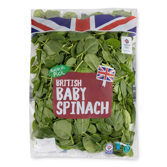 Nature's Pick Young Spinach 450g