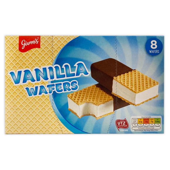 Gianni's Vanilla Wafers 8x90ml