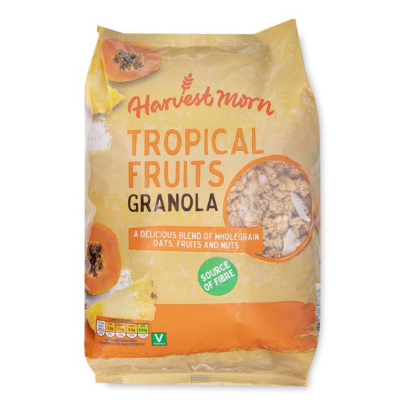 Harvest Morn Tropical Fruits Granola 1kg