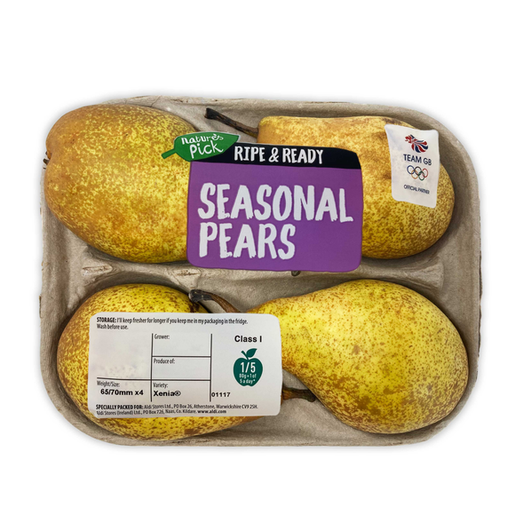 Nature's Pick Ripe & Ready Seasonal Pears 4 Pack
