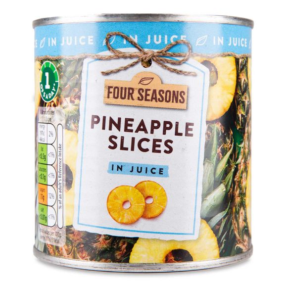 Four Seasons Pineapple Slices In Juice 432g (272g Drained)
