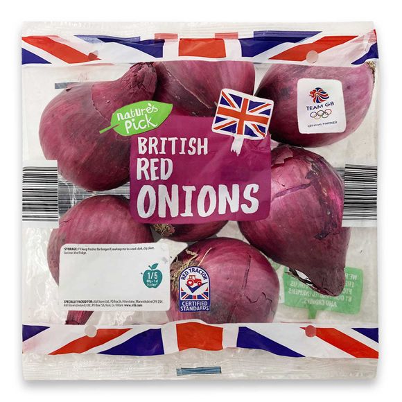 Nature's Pick Red Onions 1kg