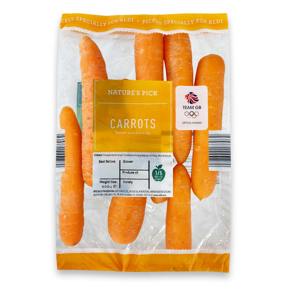 Nature's Pick Carrots 500g