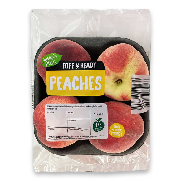 Nature's Pick Ripe Peaches 4 Pack