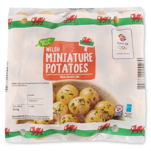 Nature's Pick Welsh Miniature Potatoes 500g