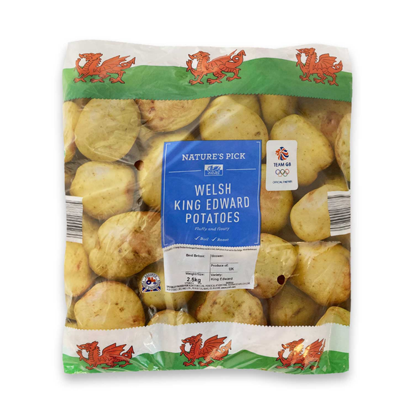 Nature's Pick King Edward Potatoes 2.5kg