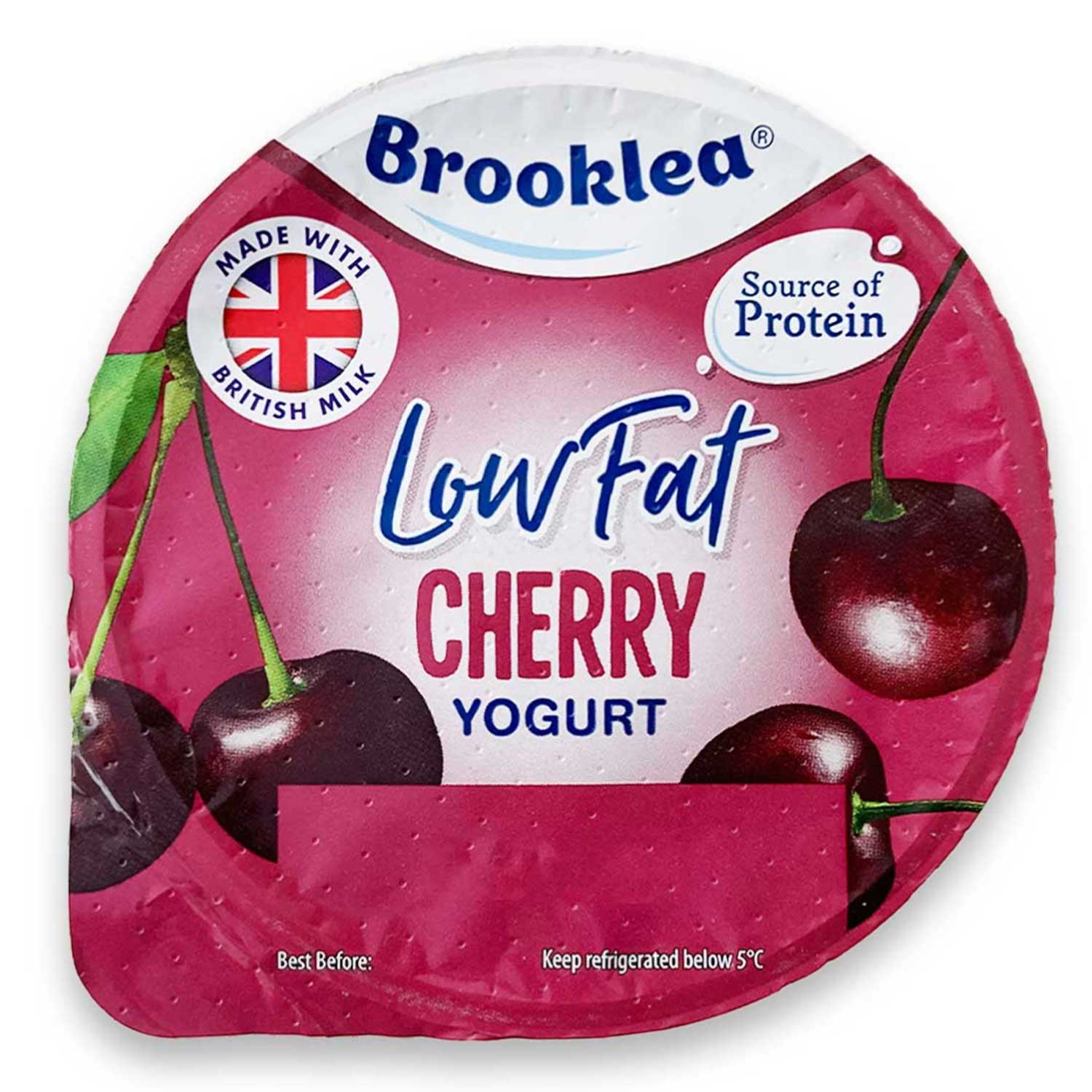 Brooklea Cherry Yogurt 450g