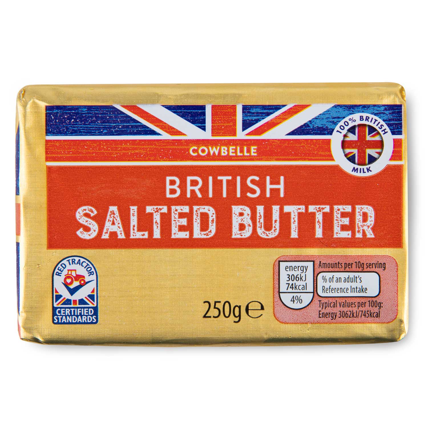 Cowbelle British Salted Butter 250g