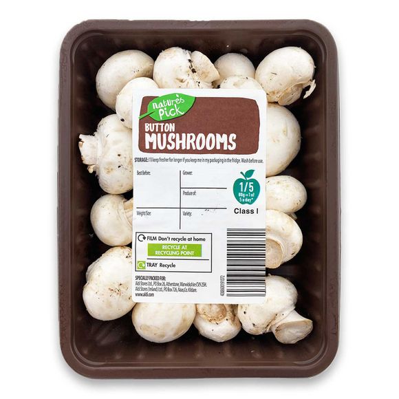 Nature's Pick Button Mushrooms 200g