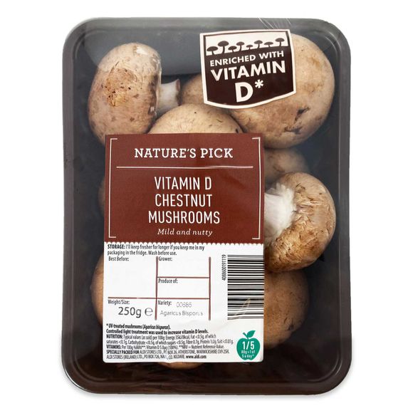 Nature's Pick Chestnut Mushrooms 250g