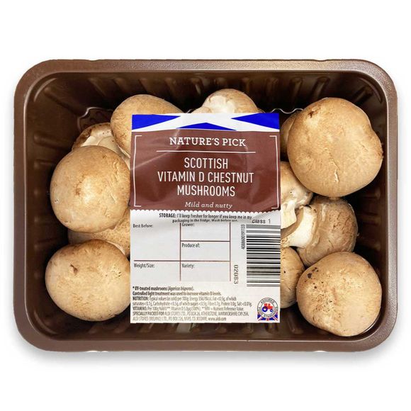 Nature's Pick Chestnut Mushrooms 250g