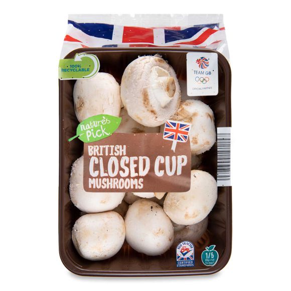 Nature s Pick Closed Cup Mushrooms 400g HelloSupermarket