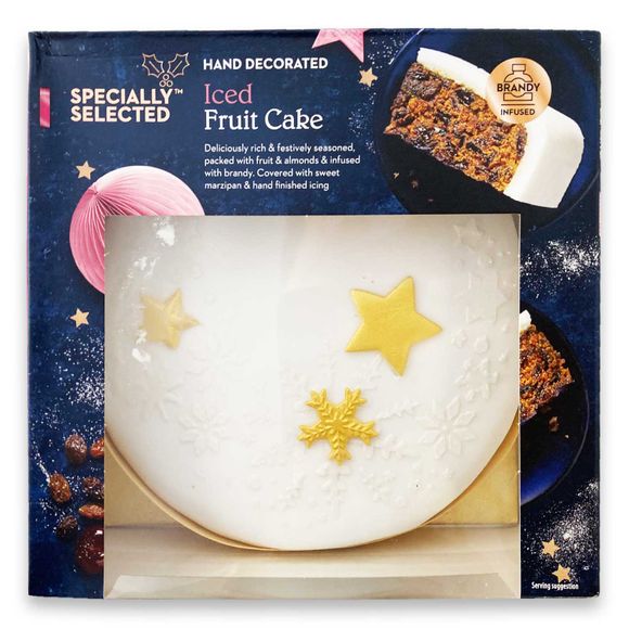 Specially Selected Iced Fruit Cake 907g