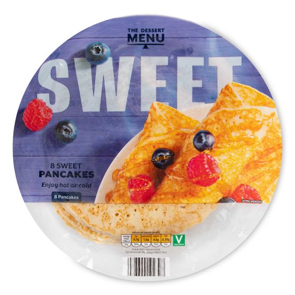 Dessert Menu Sweet Pancakes 500g/8 Pack