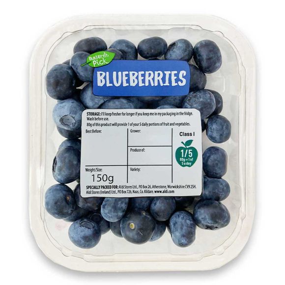 Nature's Pick Blueberries 150g