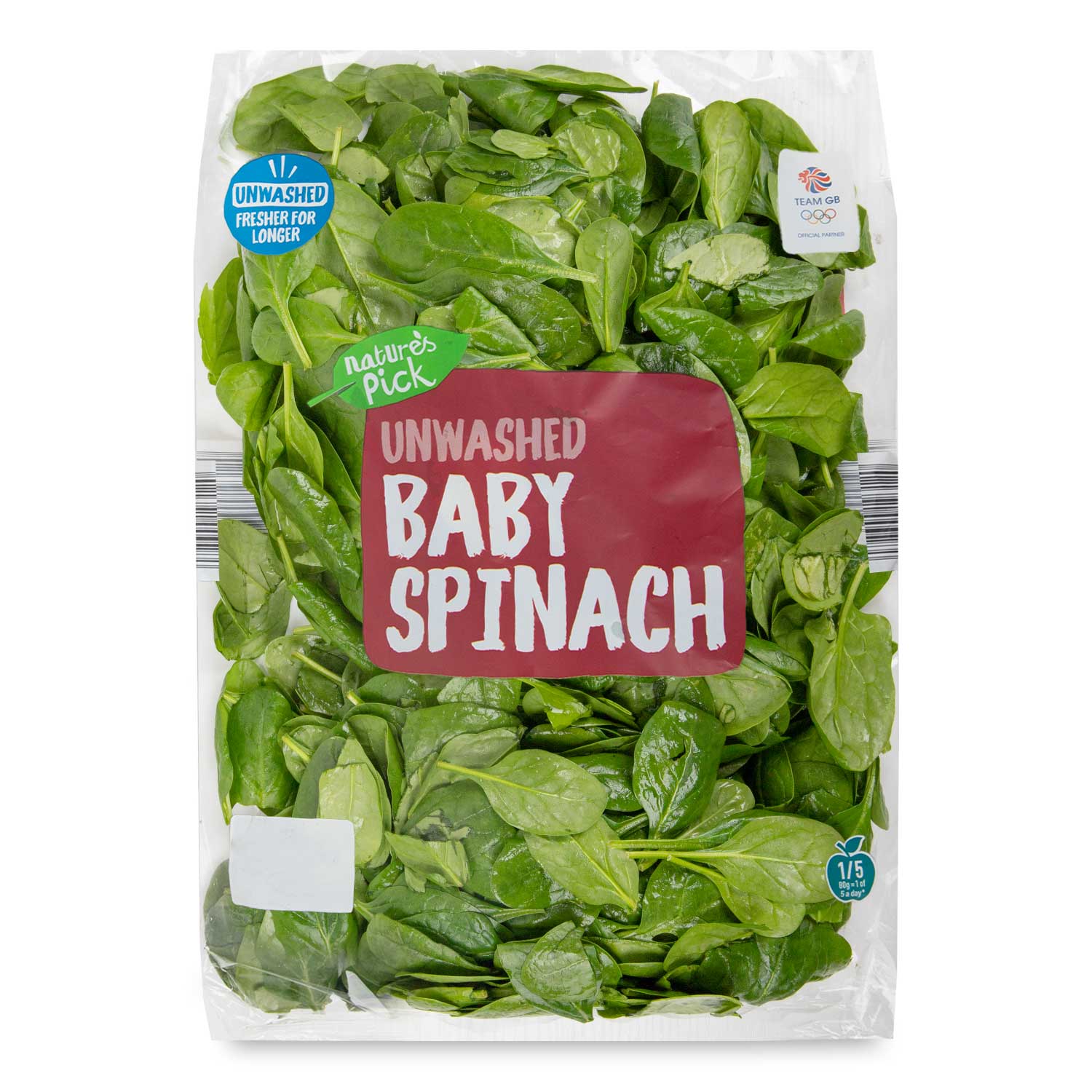 Nature's Pick Young Spinach 450g