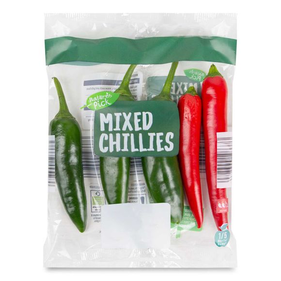 Nature's Pick Mixed Chillies 65g