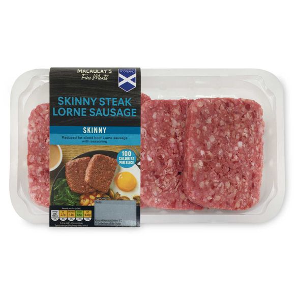 Macaulay's Skinny Beef Steak Lorne Sausage 260g