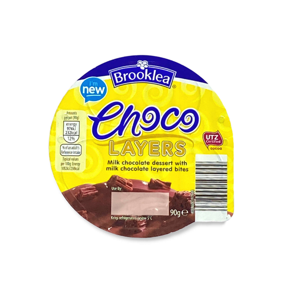 Brooklea Chocolate Layers Split Pot Dessert 90g