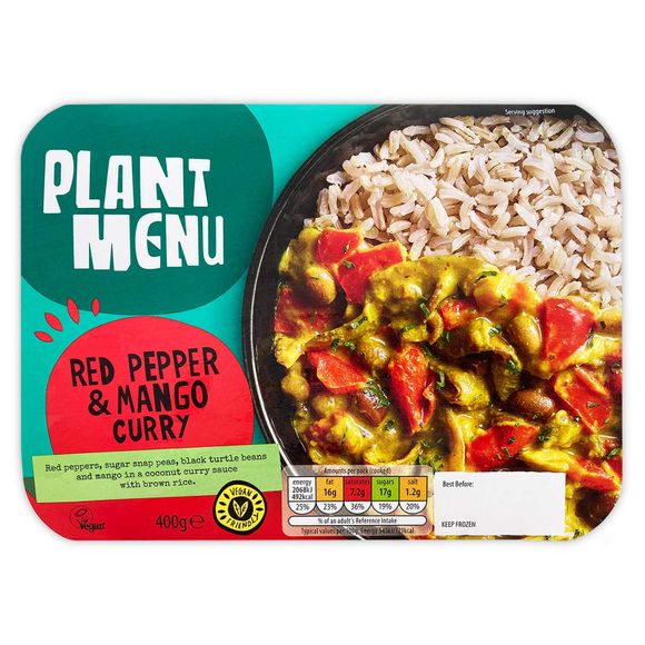 Plant Menu Red Pepper & Mango Curry 400g