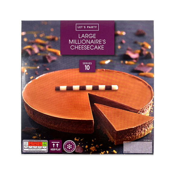 Let's Party Large Millionaire's Cheesecake 840g