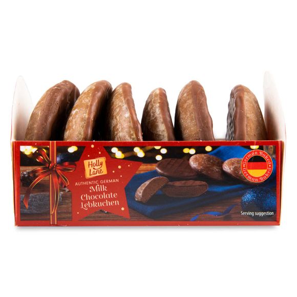 Holly Lane Authentic German Milk Chocolate Lebkuchen 200g