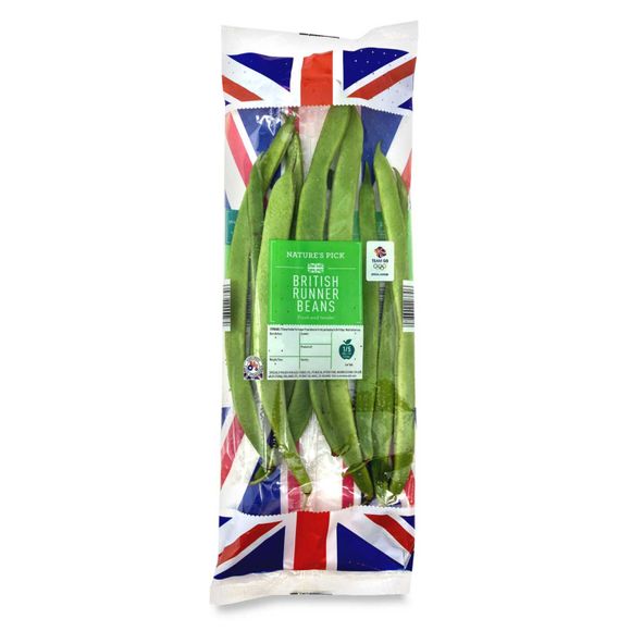 Nature's Pick British Runner Beans 225g