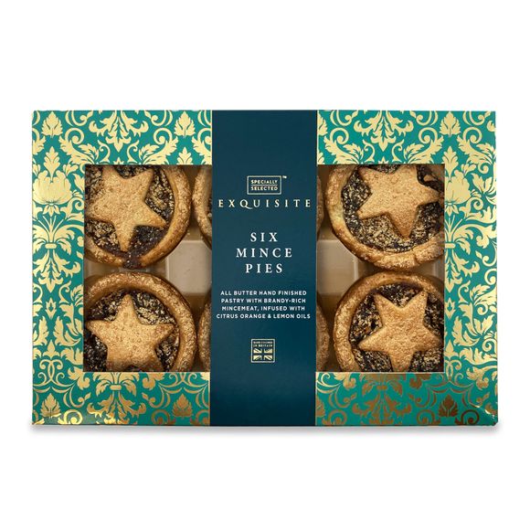 Specially Selected Six Mince Pies 285g