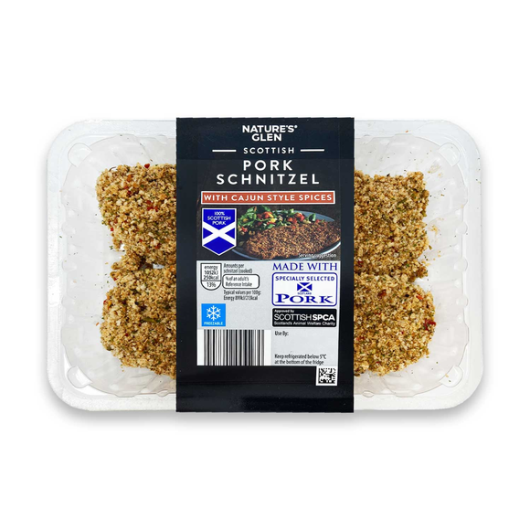 Nature's Glen Scottish Pork Schnitzel 300g