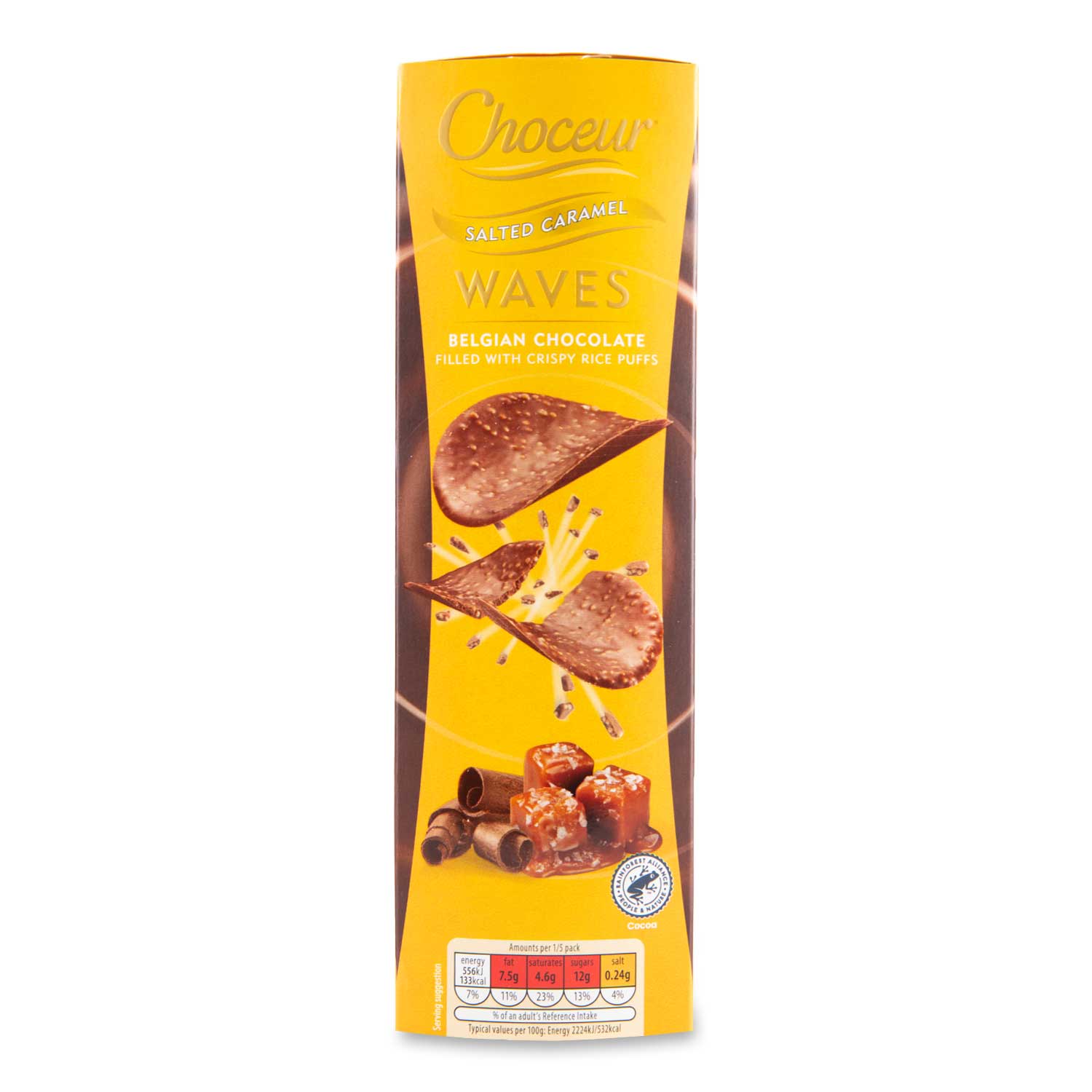 Choceur Salted Caramel Waves 125g