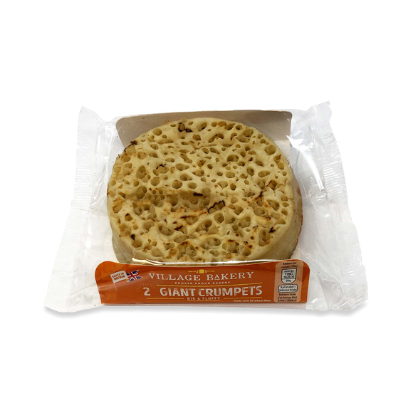 Village Bakery Giant Crumpets 2 Pack