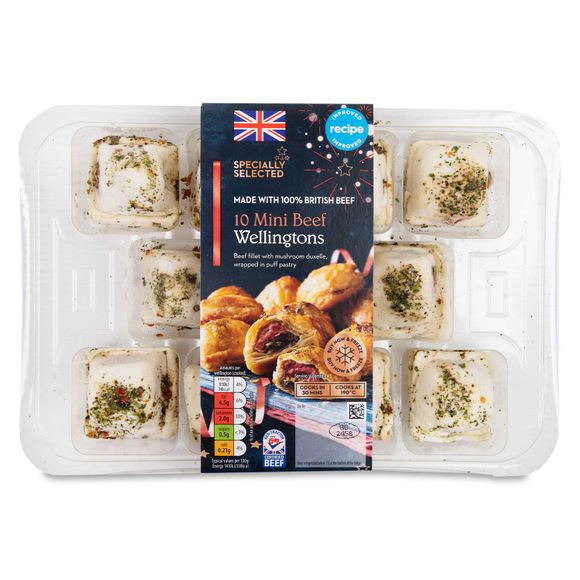 Specially Selected Mini Beef Wellingtons 10 Pack