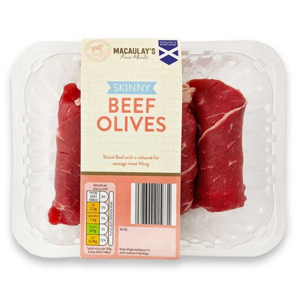 Macaulay's Skinny Beef Olives 350g