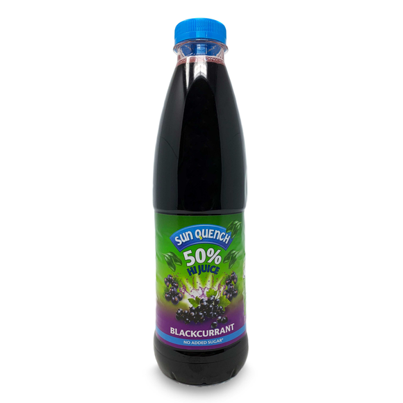 Sun Quench High Juice Blackcurrant Squash 1l